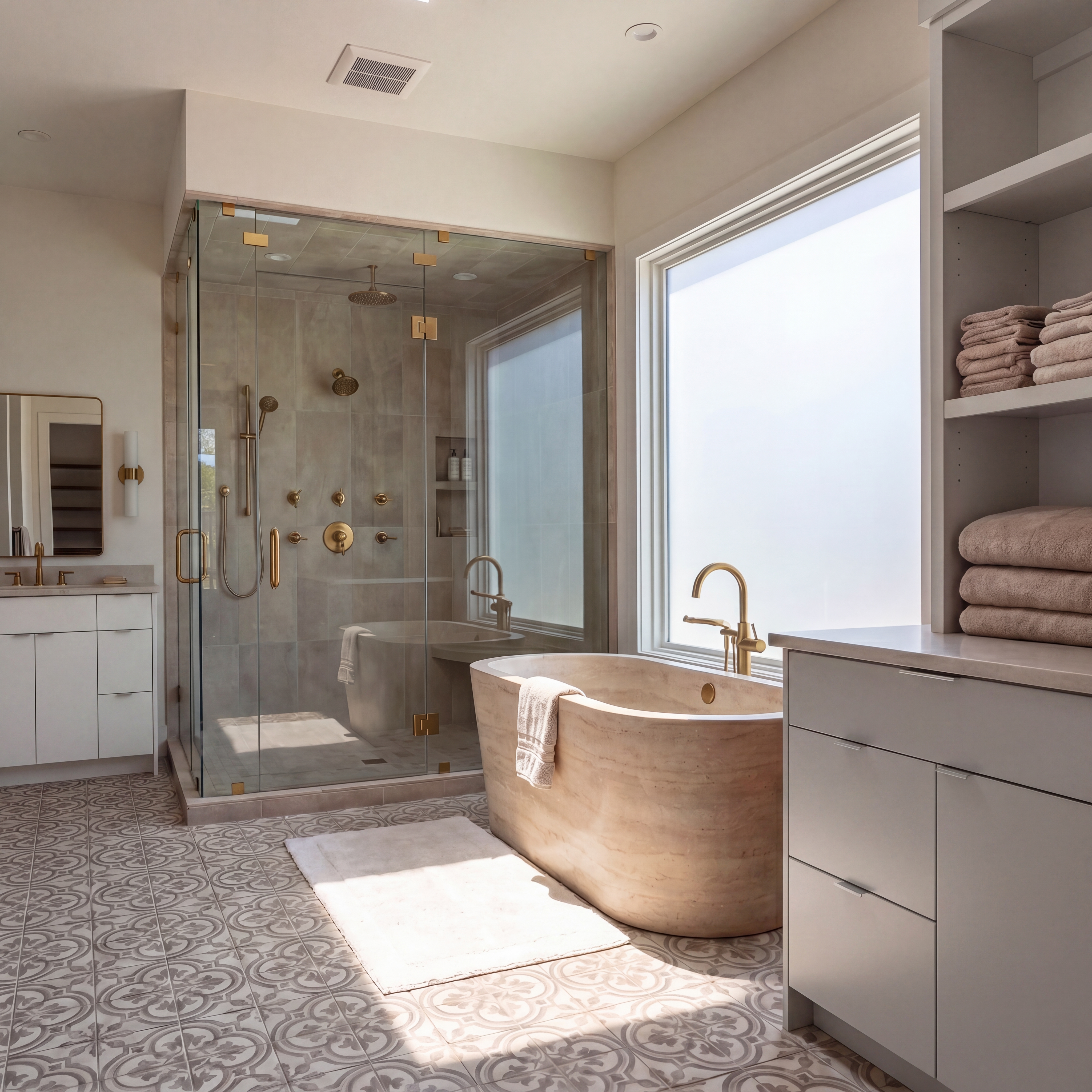 Home during renovation